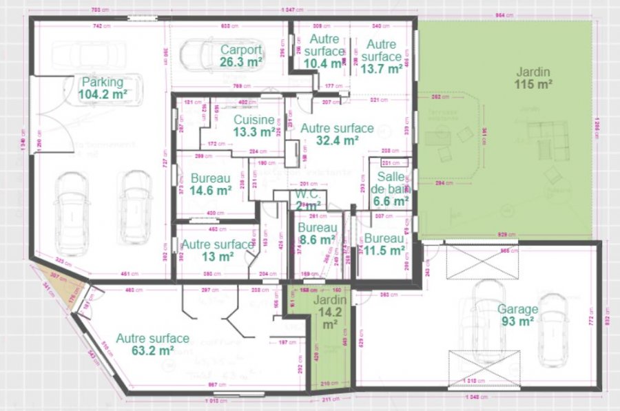 Vente-Cession Tous types de cabinets situé face à l'Hôpital Libourne, 33500 offre Achat - Vente