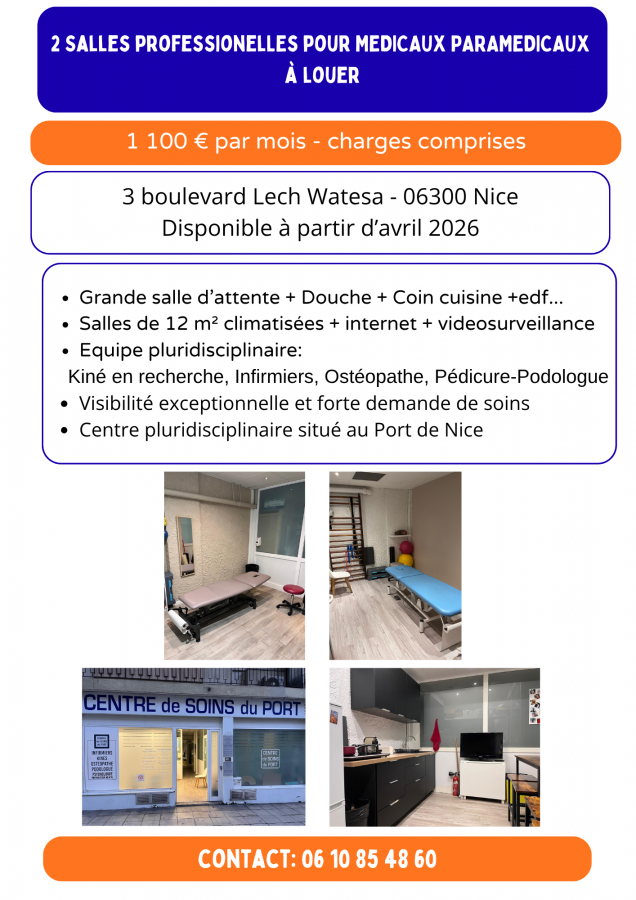 Local a lourer a bvd Lech Waleza offre Location